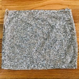 Haute Hippie Sequined Skirt